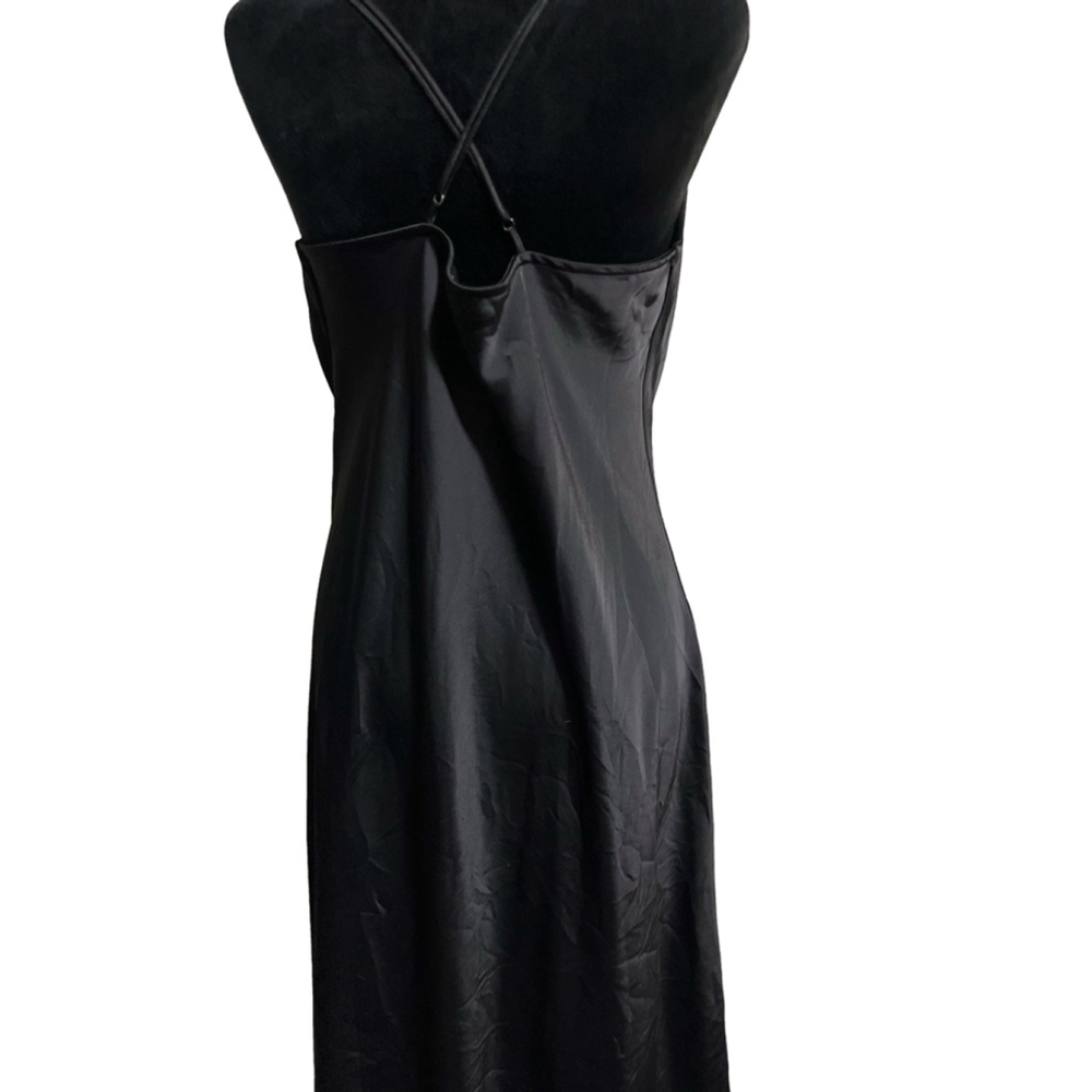 EUC Women's Banana Republic Black Dress Size M - Picture 3 of 7